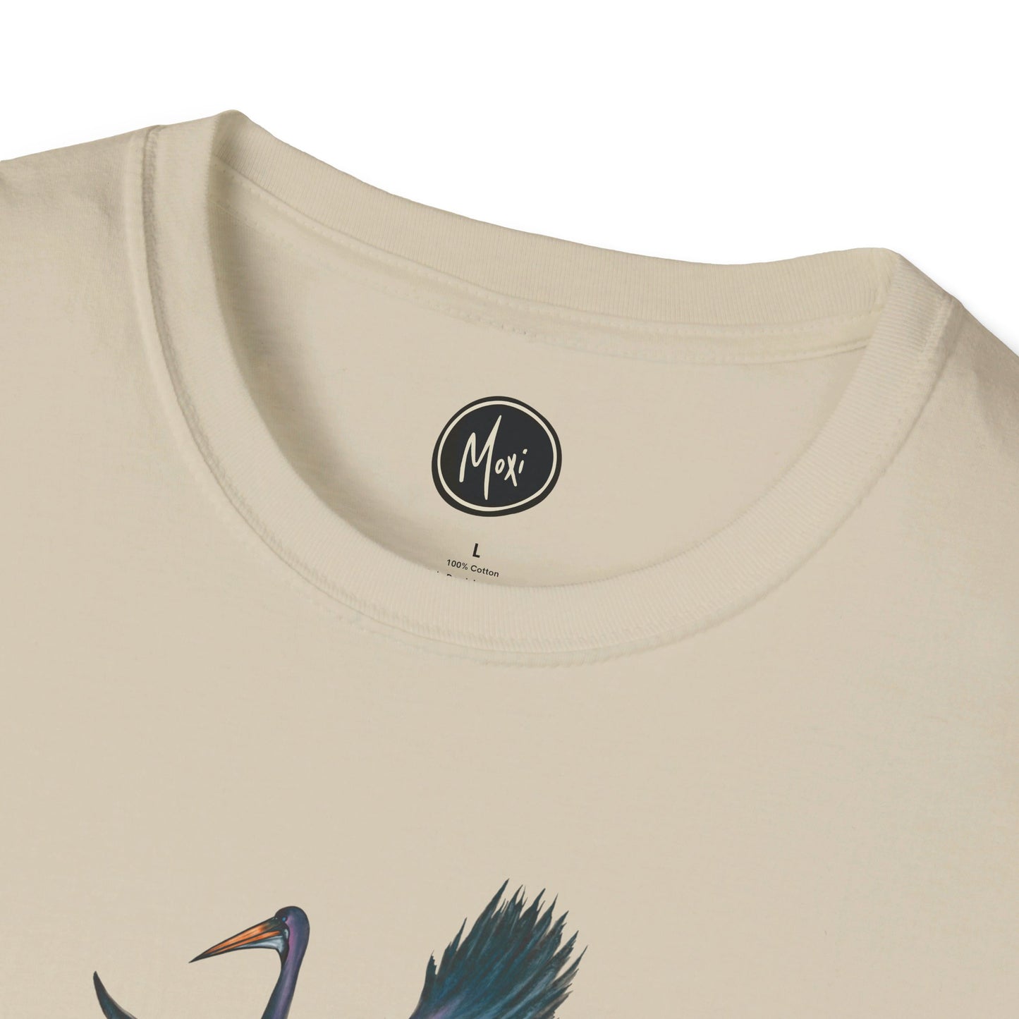 Pelican Chandelier Delivery Tee | Hand-drawn printed t-shirt
