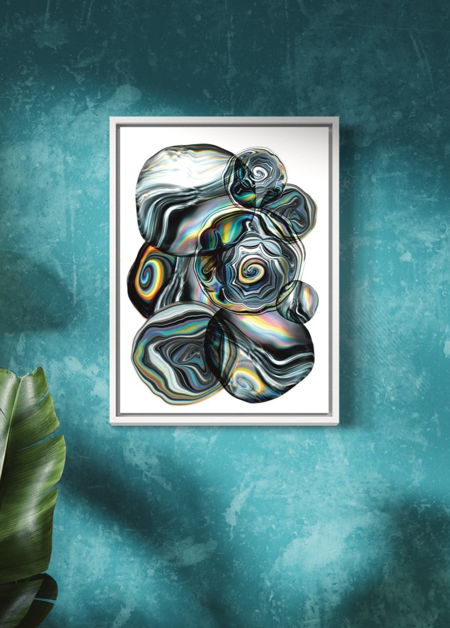 Glass Boulders || Unique Wall Art