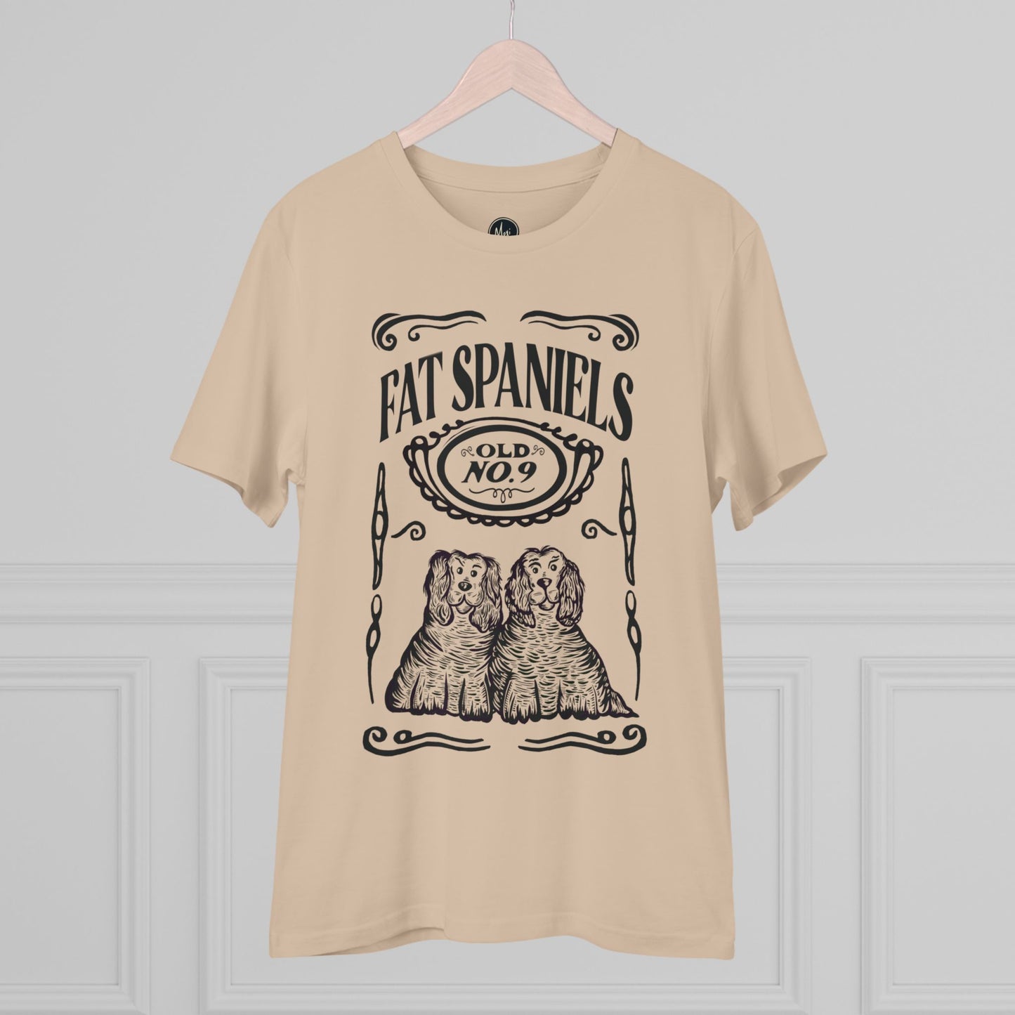 Fat Spaniels Organic | Hand-drawn printed t-shirt