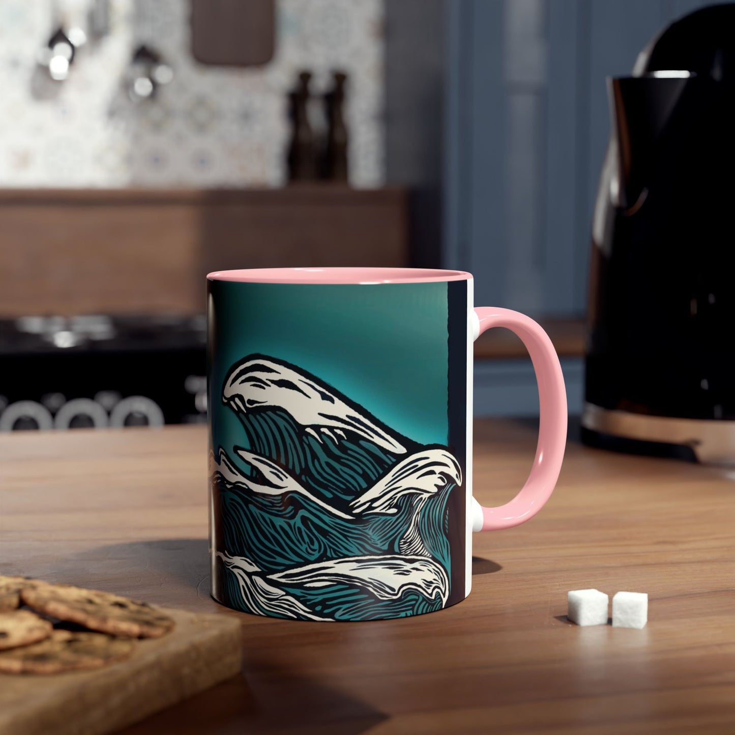 Tea In A Stormcup Blue | ocean coffee mug