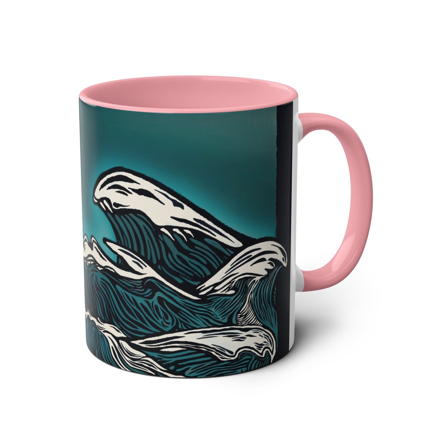 Tea In A Stormcup Blue | ocean coffee mug