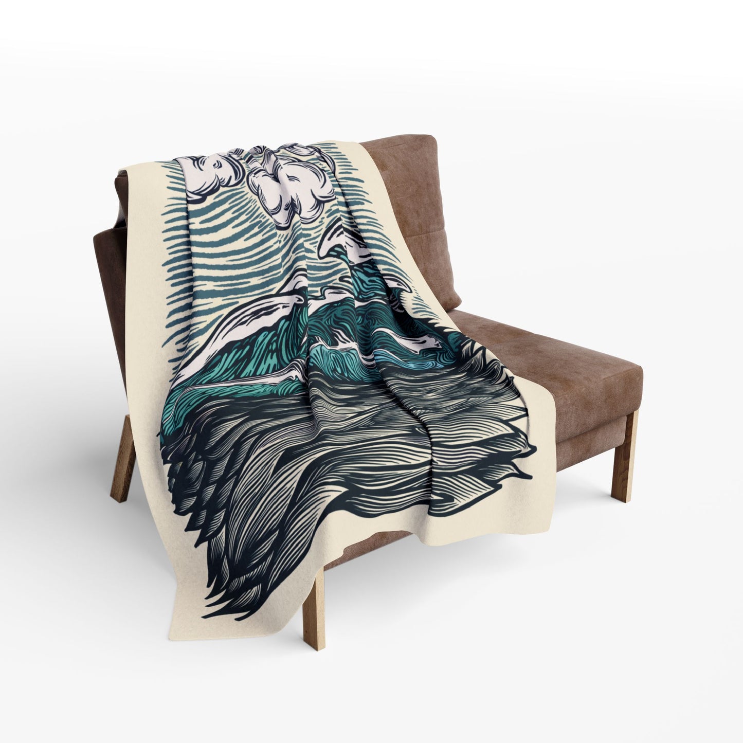 Ocean Waves | Fleece Blanket