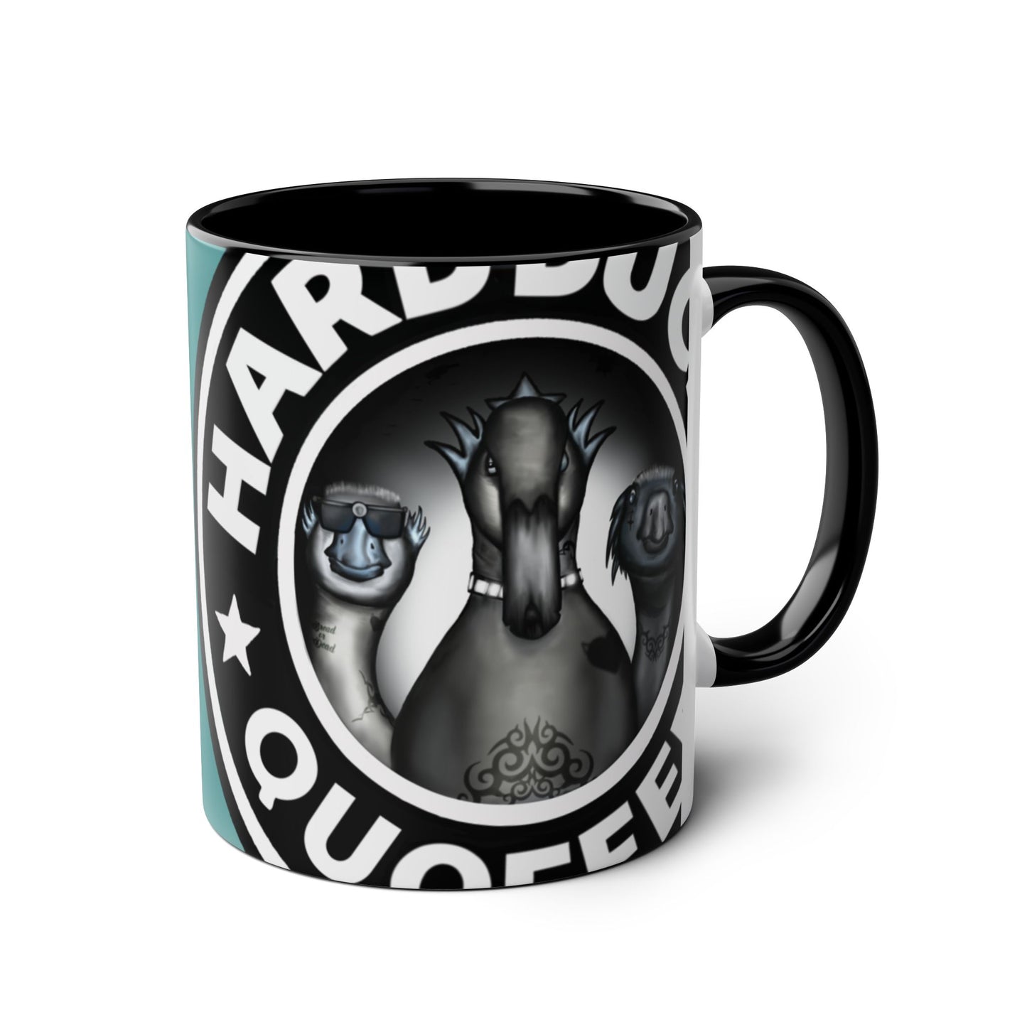 Hard Ducks Quoffee - Moxi Mug Blue