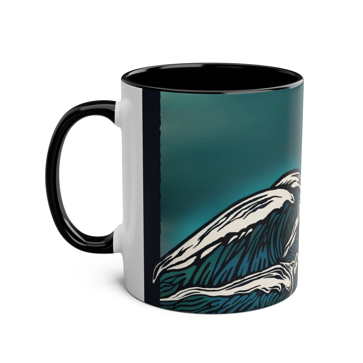 Tea In A Stormcup Blue | ocean coffee mug