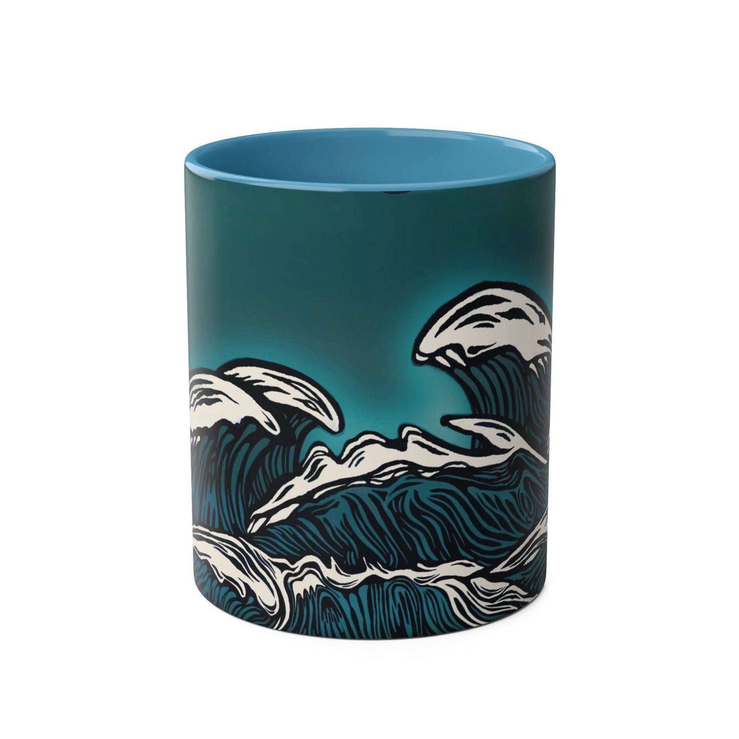 Tea In A Stormcup Blue | ocean coffee mug