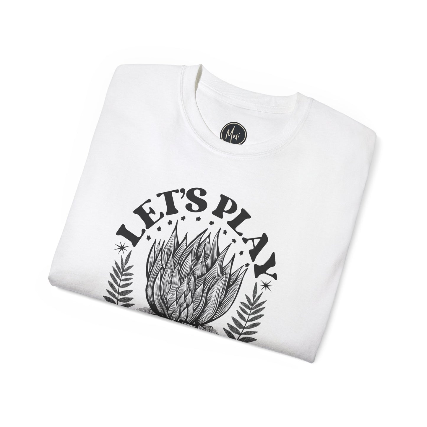 Let's Play _ Fire Tee | Hand-drawn printed t-shirt