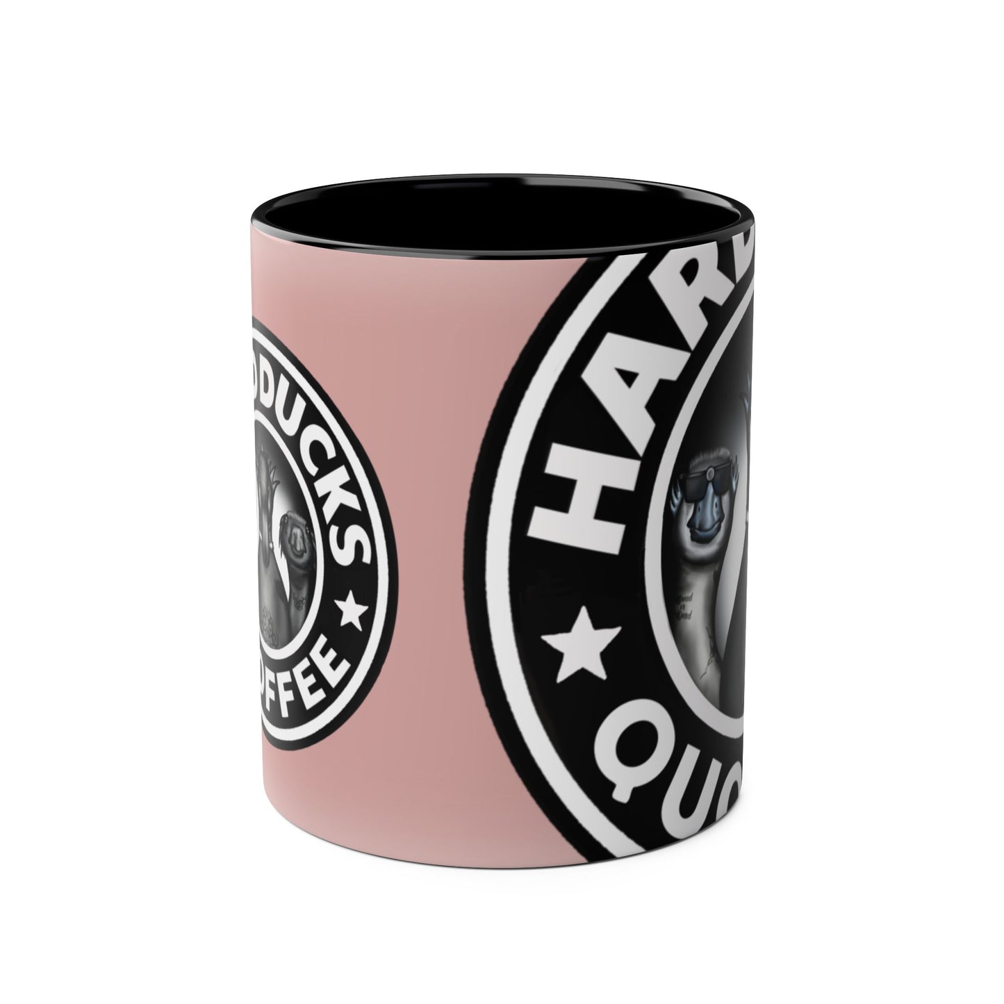 Hard Ducks Quoffee Moxi Mug Pink