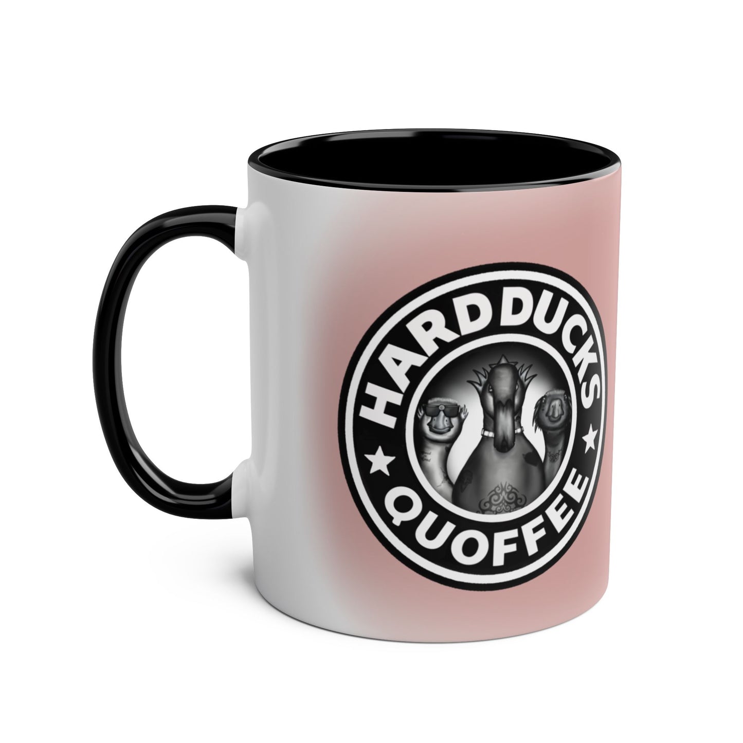 Hard Ducks Quoffee Moxi Mug Pink