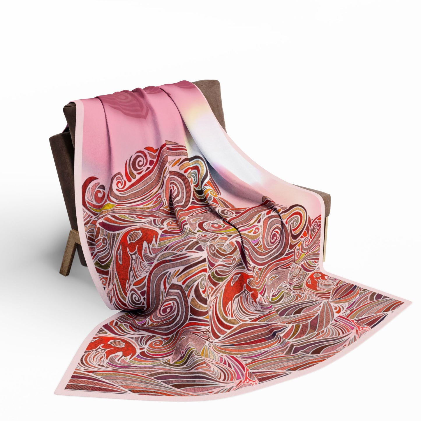 Red Sea Sunset | Fleece Blanket