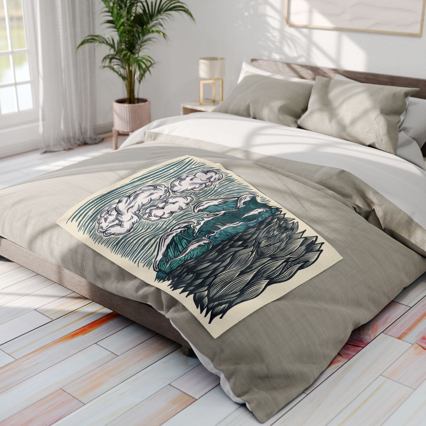 Ocean Waves | Fleece Blanket