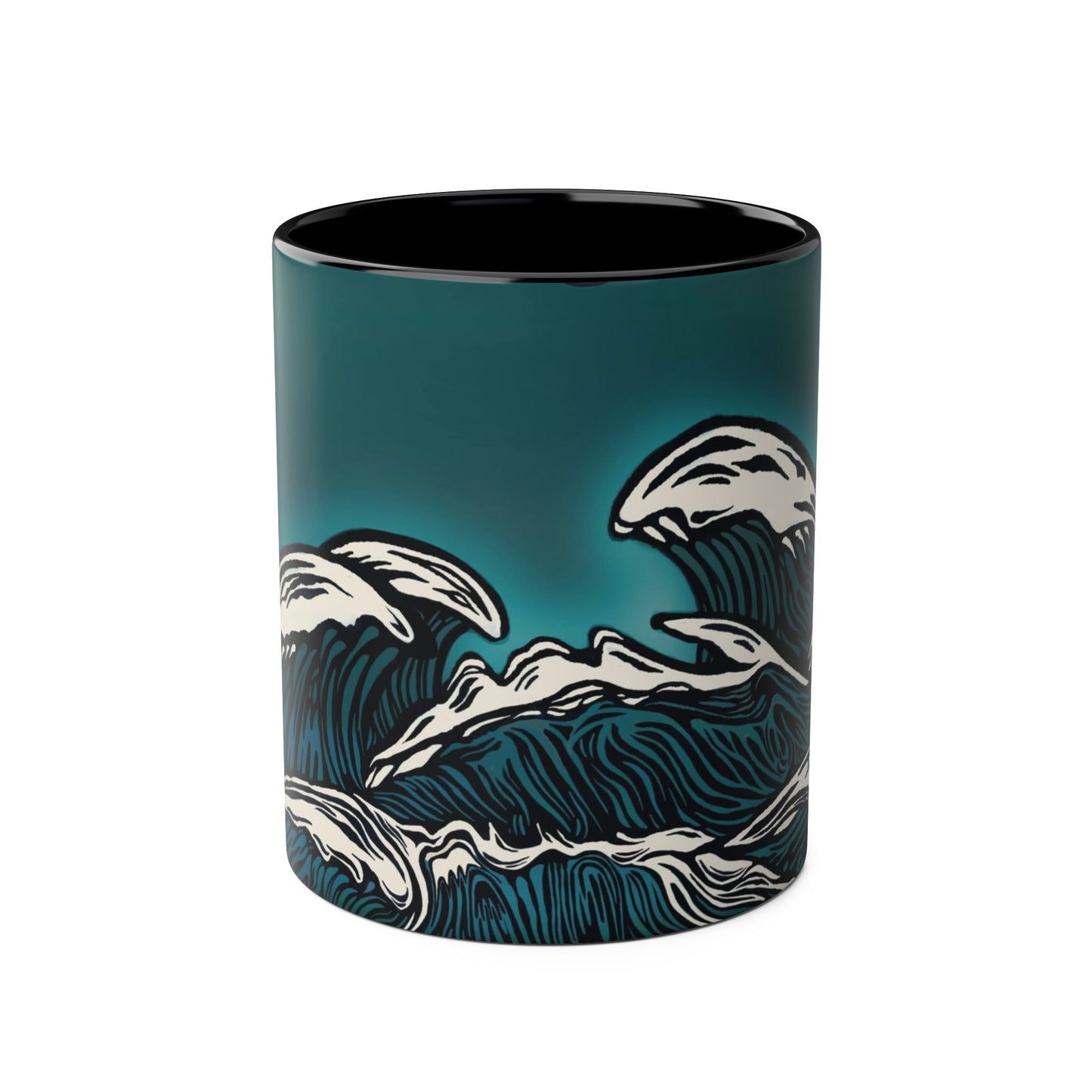 Tea In A Stormcup Blue | ocean coffee mug