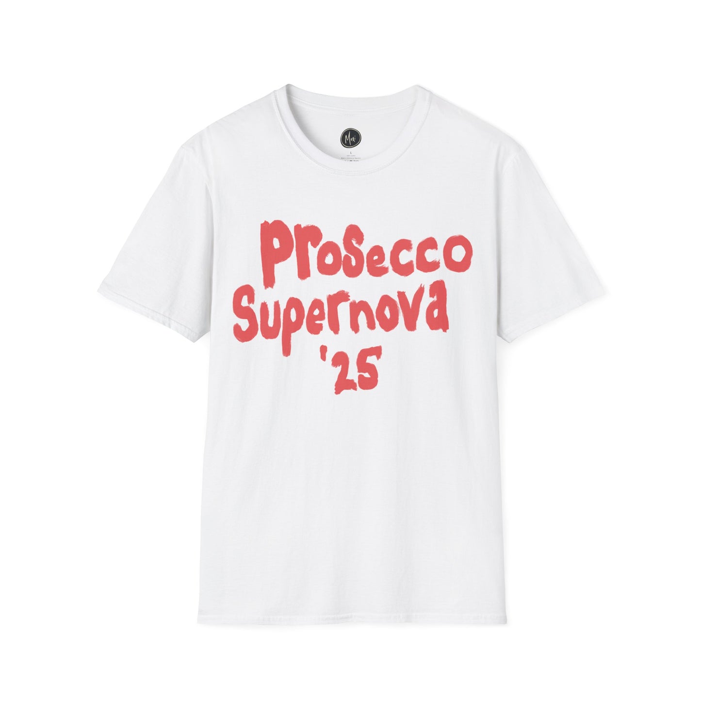 Prosecco Supernova '25 Tee | Lo-Fi Tee Design | Nineties Nostalgia Tee | Hand-drawn Statement tee