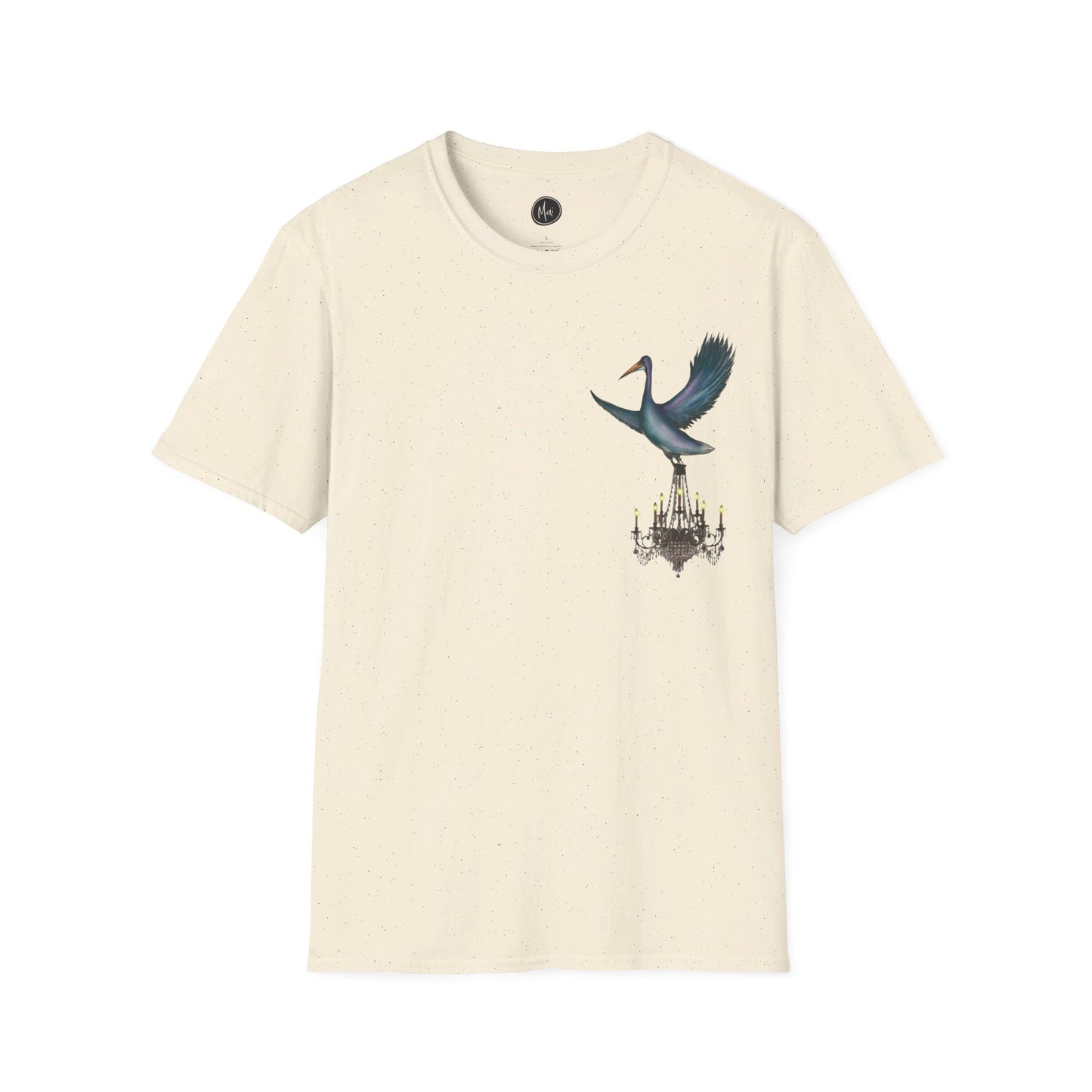 Pelican Chandelier Delivery Ltd. | Hand-drawn pocket printed t-shirt