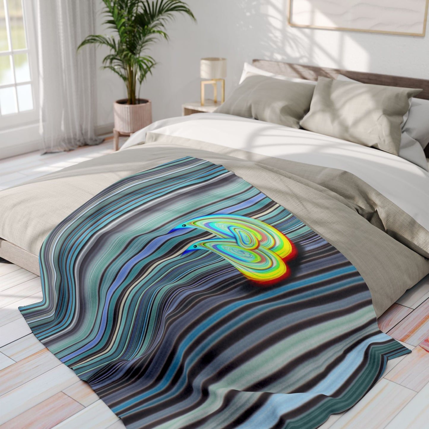 Forever Penguins | Fleece Blanket