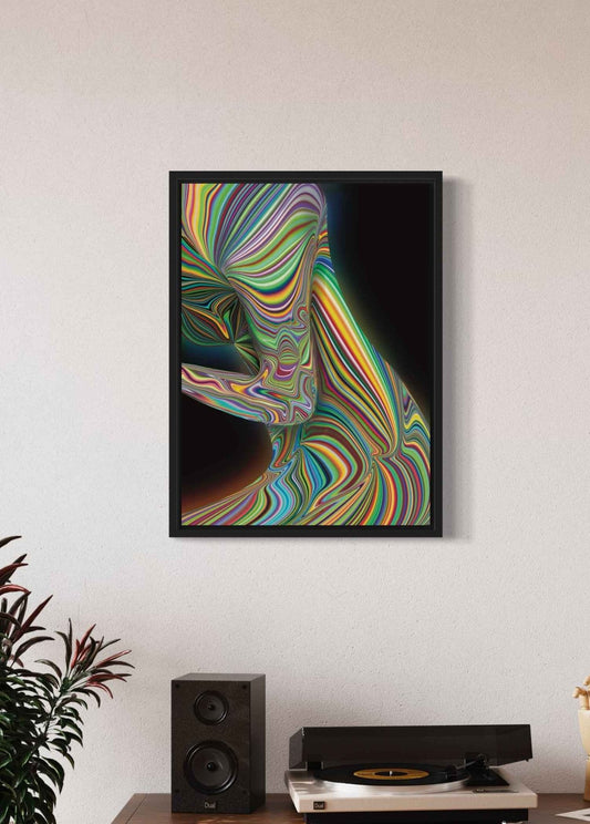 She's A Rainbow | Psychedelic Print