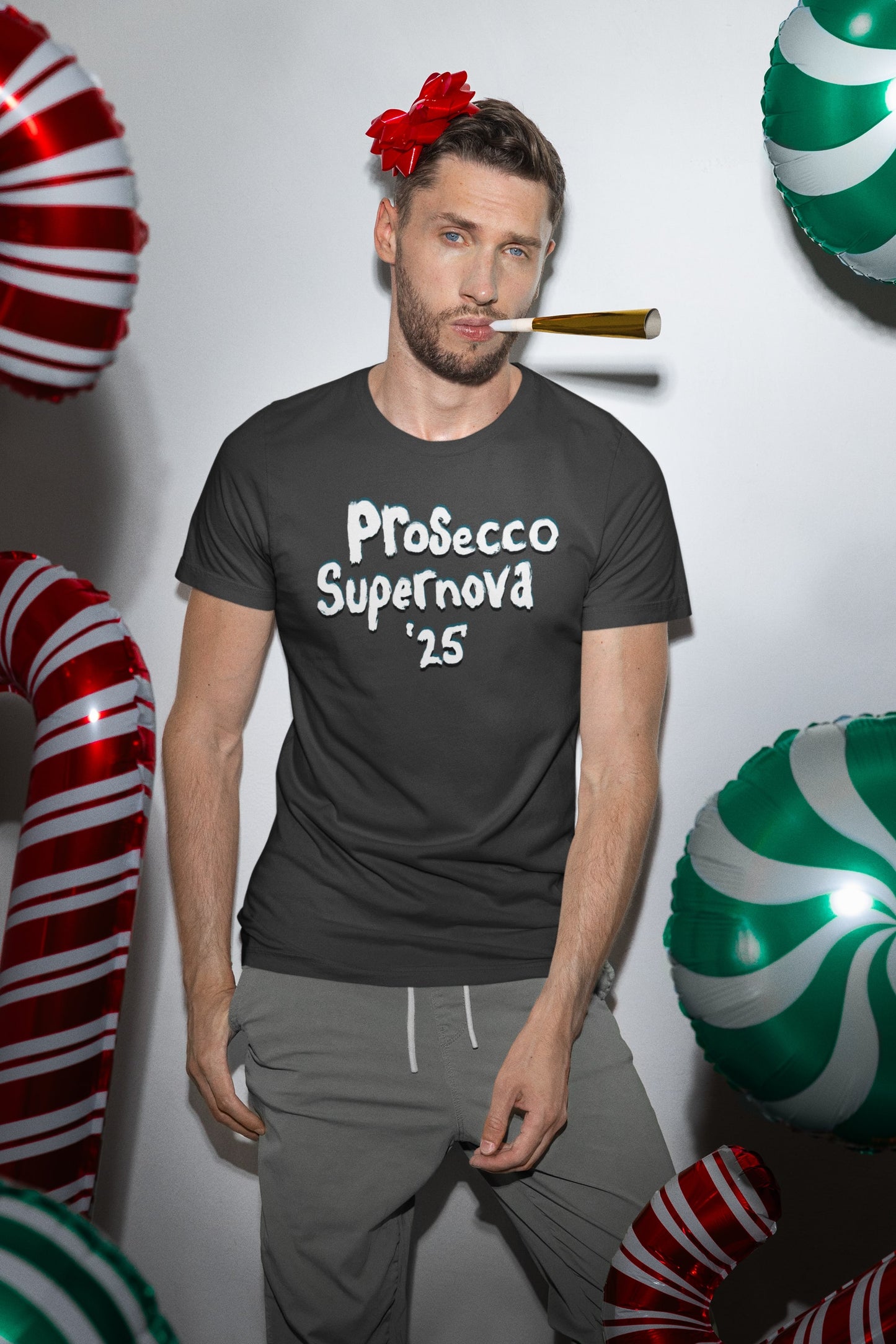 Prosecco Supernova '25 Tee | Lo-Fi Tee Design | Nineties Nostalgia Tee | Hand-drawn Statement tee