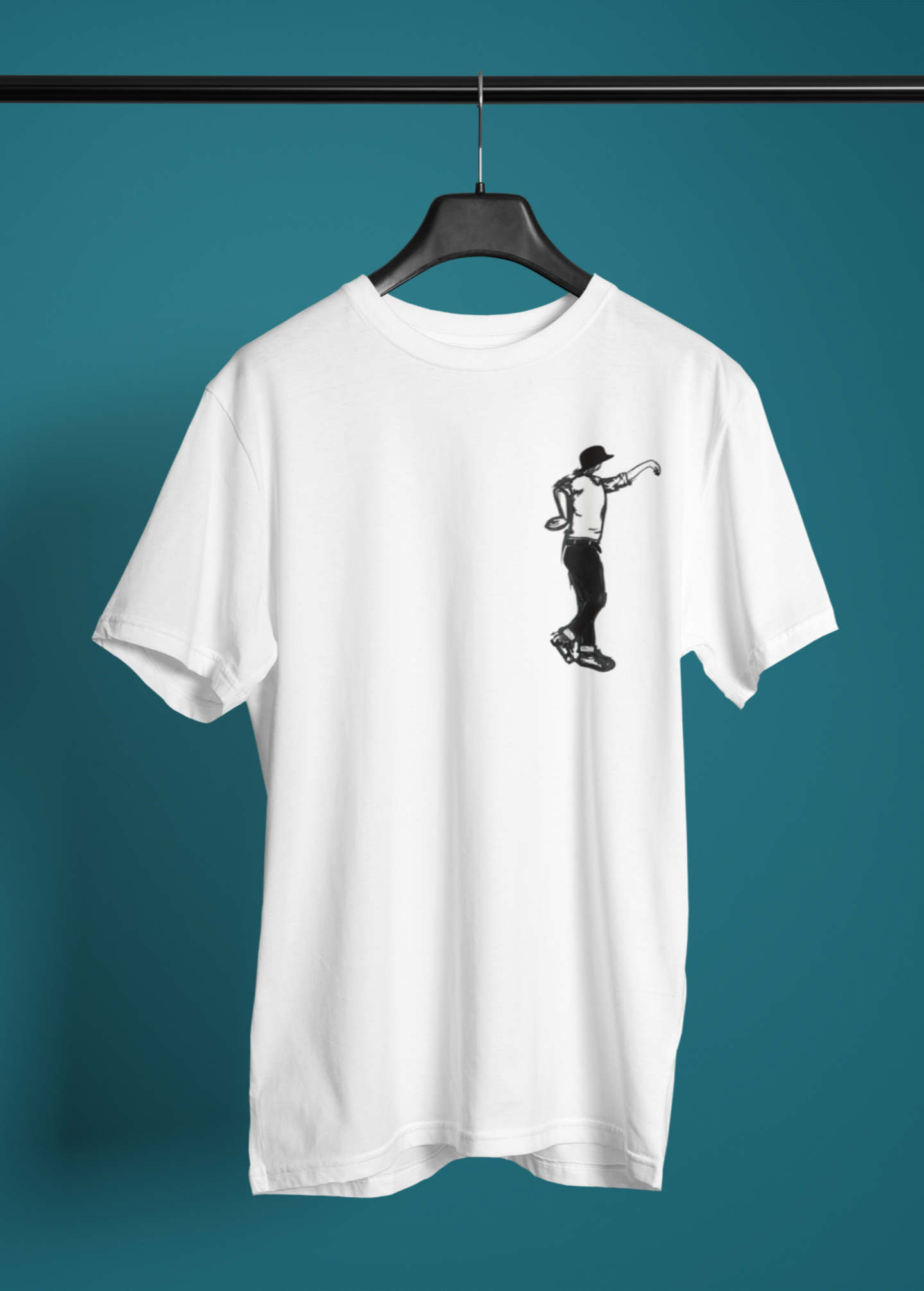 Thom Tee || Hand-drawn printed tee | Thom Yorke Inspired